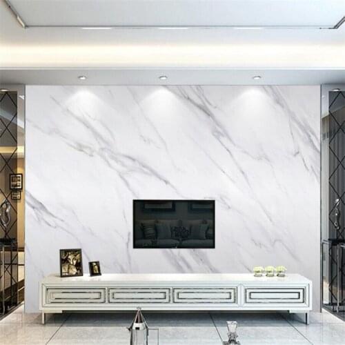 Milofi custom 3D wallpaper mural modern minimalist living room atmosphere marble living room bedroom background wall decoration