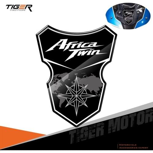 For Honda CRF1000L Africa Twin 2016-2019 3D Resin Motorcycle Front Fender Fairing Stiicker