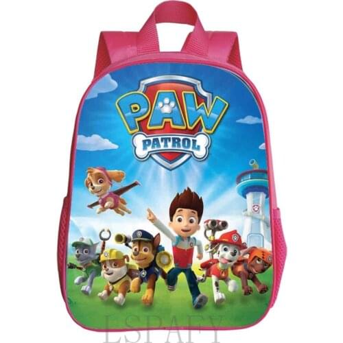 Paw Patrol Cartoon Children School Bags Cute Dog Puppy Patrol Children Bag Kindergarten Schoolbag Kids Backpack