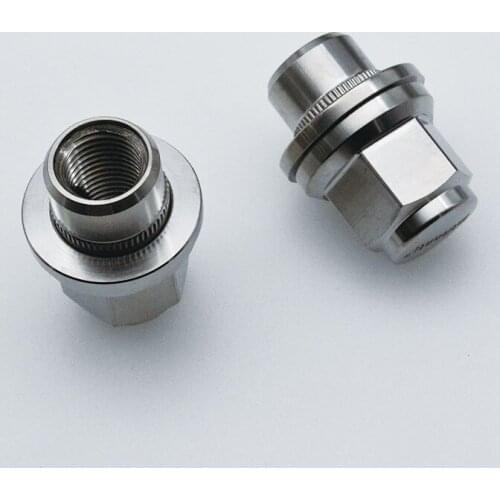 Gr5 titanium automobile wheel lug nut for Jaguar