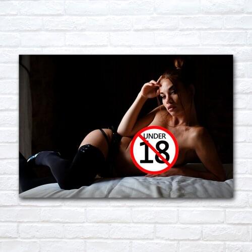 Young Beauty Hot Model Wallpaper Poster Canvas Cloth Fabric Print Painting for Home Decor Wall Art Picture