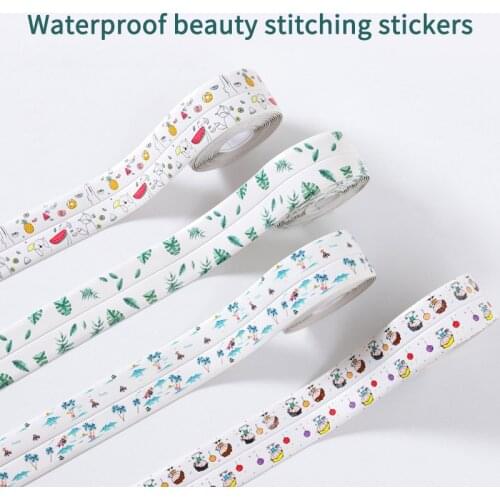 3.3M Kitchen Sink Waterproof Sticker Mildew Proof Seal Tape Wall Bathroom Countertop Toilet Gap Self Adhesive Seam Sticker