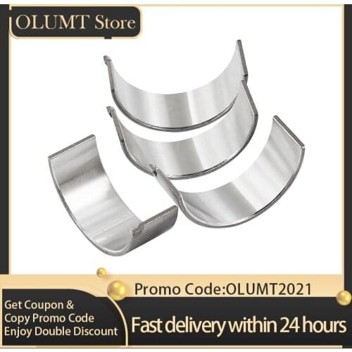 4Pcs Size 33mm~32mm Connecting Rod Bearing For KAWASAKI Eliminator250 VN250 250SE Eliminator VN 250 SE Motorcycle Parts