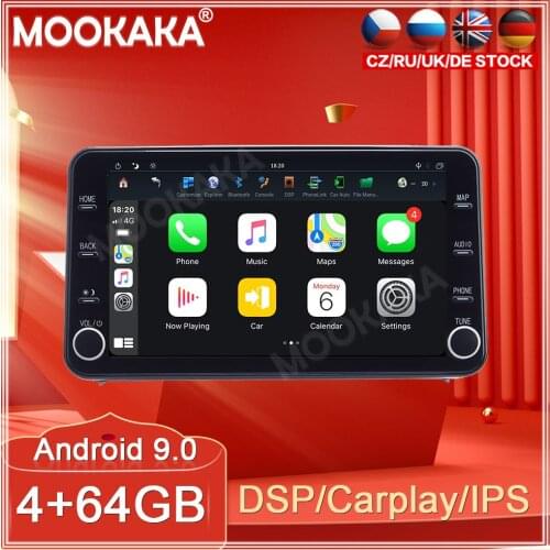 4+64G Android 9 For Honda Lingpai 2019 Car GPS Navigation Streaming Media Multimedia Player Head Unit Auto Radio