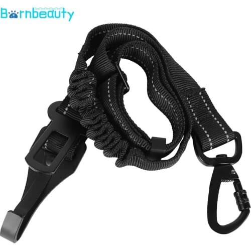 Pet Dog Cat Car Seat Belt Dog Seat Belt Reflective Dog Leash Vehicle Belt 60-90cm Adjustable for Small Medium Dogs Travel Clip P