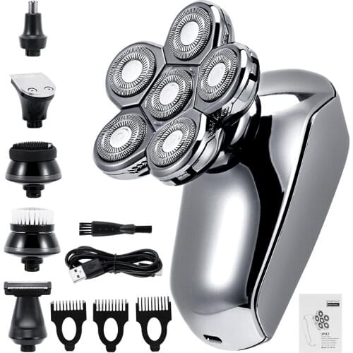 Electric Razor Electric Shaver USB Rechargeable Shaving Machine for Men Beard Razor Wet-Dry Dual Use Water Proof Fast Charging