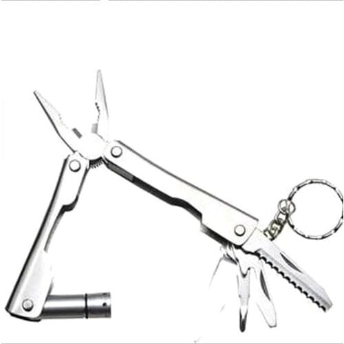 Outdoor survival tool multi-function vise with led light screwdriver outdoor at 7587