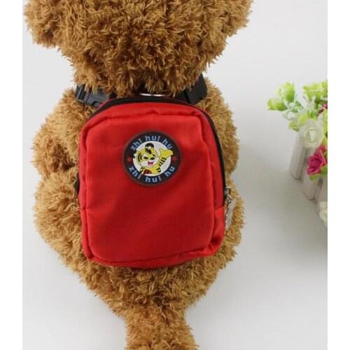Dourable Backpack for Pet Cat Pet Dog Backpack for Small Dog multifunction School Bag Dog Backpack with Harness Leash Nylon