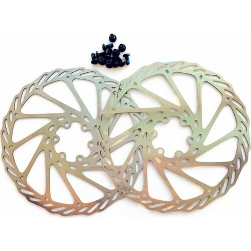 MTB Cycling hero High Quality Stainless Steel Mountain Bike Brake Discs 203MM For BB5 BB7 MTB Bike Disc Brake Rotor