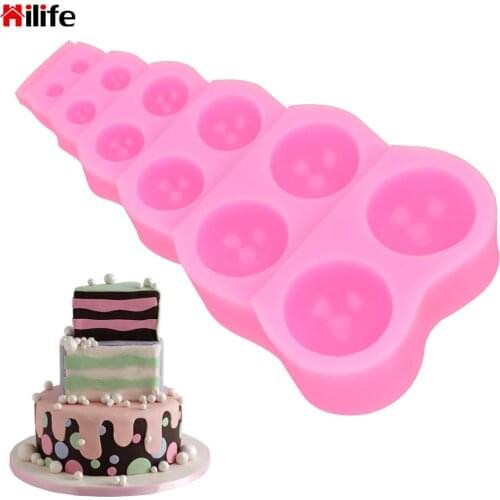 Multi Size Pearl Ball Shape Mould Cake Decorating Tool Silicone Cake Model Chocolate Fudge Mold Kitchen DIY Baking Accessories