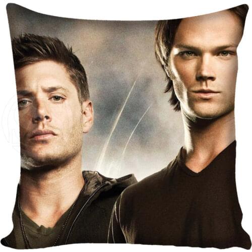 Custom Supernatural Square Pillowcase Custom Zippered Bedroom Home Pillow Cover Case 1pcs custom 40x40cm