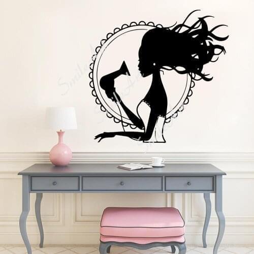 New Design Beauty Salon Home Decor Modern Acrylic Decoration For Home Decor Living Room Bedroom Wall Art MURAL Drop Shipping