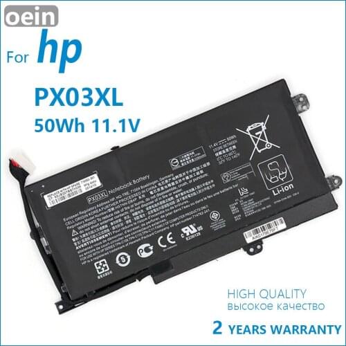 Oein Genuine PX03XL Battery For HP Envy 14-K001TX K133TX M6-K058CA 714762-2C1 HSTNN-LB4P TPN-C109 TPN-C110 TPN-C111 715050-001