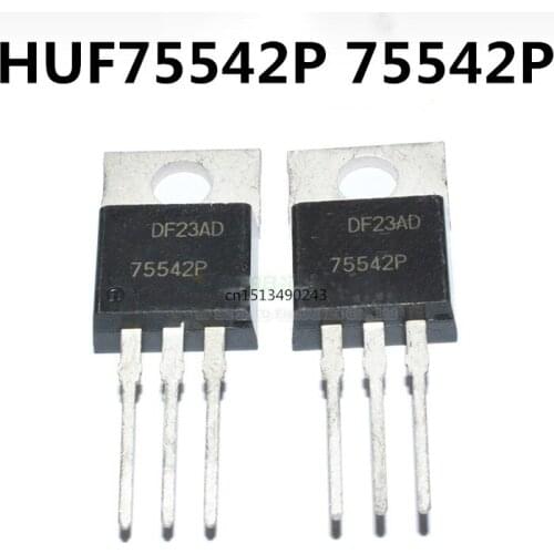 Original New 5pcs/ HUF75542P 75542P TO-220 80V 75A