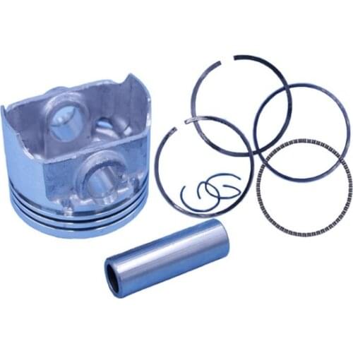 FJ180 PISTON KIT 65MM FOR KAWASAKI FJ180V FC180 4 CYCLE 4 ~ 6.5HP KAAZ LAWN MOWER CYLINDER BOCK ASSY RINGS PIN CLIPS ASSEMBLY