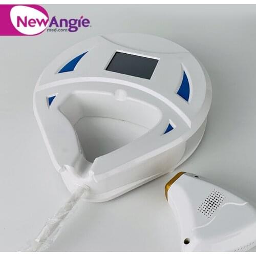 Portable handheld beauty device permanently diode laser hair removal from home