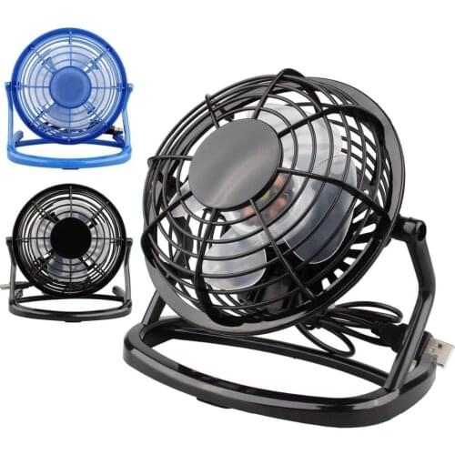 Mini USB Desk Fan Small Quiet Personal Cooler USB Powered Portable Table Fan