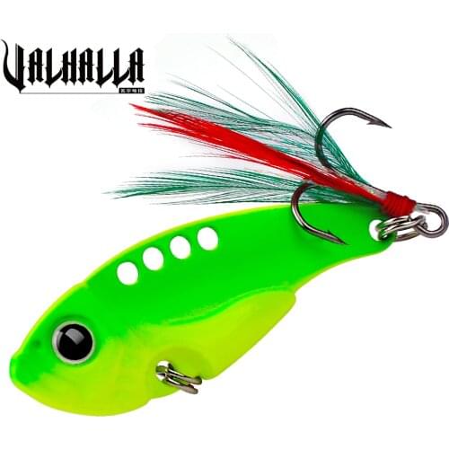 VALHALLA 80pcs/lot Metal Jig Spoon Fishing Lure 5.5cm 11g VIB Jigging Baits Shore Cast Vibration Swimbaits Fishing Lures Tackle
