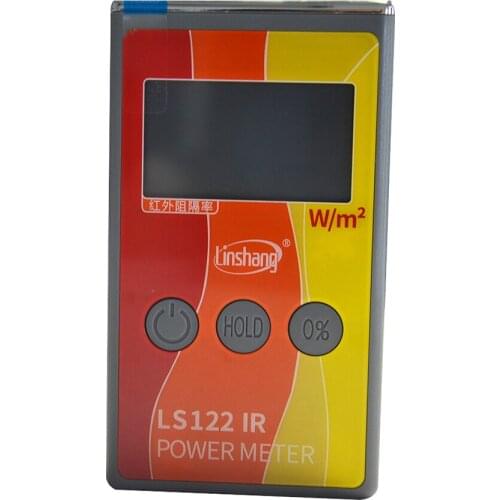 Handheld IR Power Meter test Infrared intensity luminance with IR rejection heat insulation rate from 1000-1700nm LS122