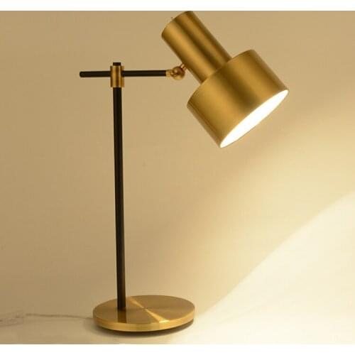 Modern Living Room Lighting Reading Desk Lamp Metal Nordic Table Lamp Hotel Table Light