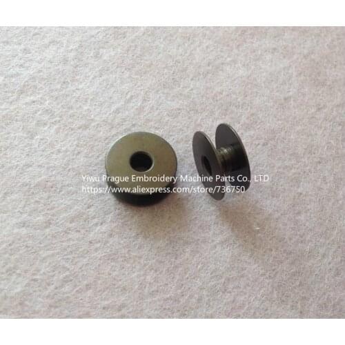 100 pieces good quality steel bobbins KF220530 KF220441 Tajima Barudan SWF Chinese embroidery machine spare parts 40264 (2HG)