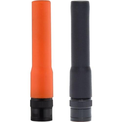 ABBREE ST20 BNC Short Walkie Talkie Antenna BNC Connector UHF/VHF 144/430MHz for i com IC-V80 IC-V82 Kenwood Two Way Radio