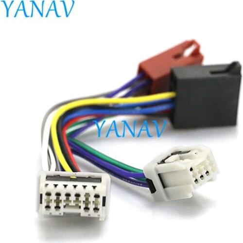 12-121 Wire Harness Adaptor for-SUBARU for-RENAULT Traffic (select models) Car Stereo Radio ISO Standard Connector Adapter