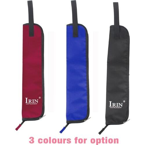 Drum Stick Bag Case Water-resistant 600D with Carrying Strap for Drumsticks percussion accessories drumstick bag