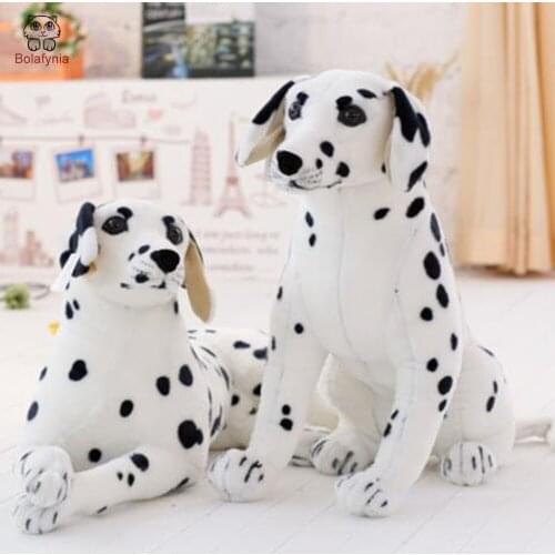 BOLAFYNIA Baby Kid Plush Toy for Christmas Birthday Gift Dalmatians spot dog Children Plush Stuffed Toys