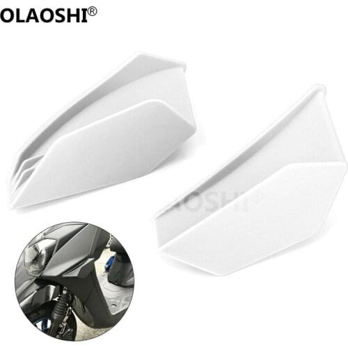 2 PCS Plastic Motorbike Scooter Dynamic Motocross Wing Kit Aerodynamic Motorcycle Winglet Kits