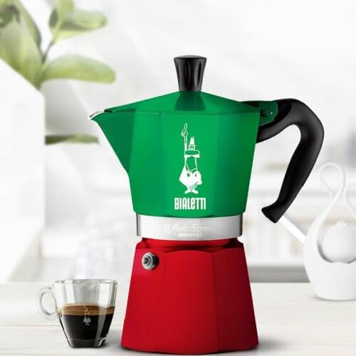 Bialetti Biletti Mocha pot Italian-style home brewing coffee pot appliance hand-wash filter pot coffee tool