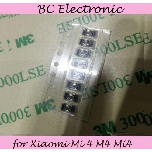 Switch Volume Power on/off FPC connector for Xiaomi Mi 4 M4 Mi4 logic on motherboard mainboard Free Shipping;5PCS/LOT