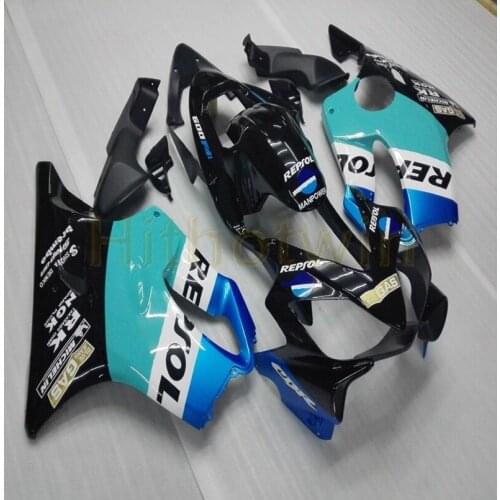 Motorcycle hull for CBR600F4i 2004 2005 2006 2007 ABS Fairing+Screws+Injection mold light blue M2