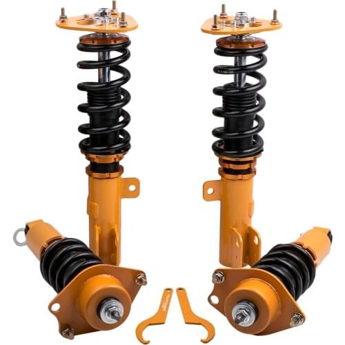 Assembly Coilovers Kits For Toyota Corolla E140 E150 E160 09-17 Adj Height Shocks Coilover Shock Absorber Coil Spring Struts