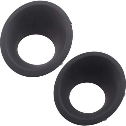 LR015461 LR015462 2pcs Left & Right Front Bumper Foglight Fog Lamp Bezel Cover Fit For Land Rover LR4 2010 2011 2012 2013 2014