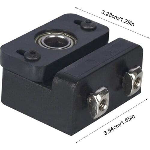 28EA 3D Printer Upgrade Plastic Block Z-Axis Leadscrew Top Mount Anti-eccentric for CR-10 Ender3 Screw Holder Joining Seat