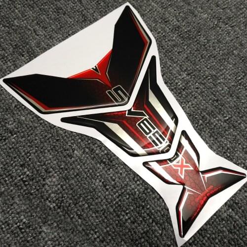 Stickers Tank Pad For Suzuki SV650X SV 650 X Motorcycle Decal Protection Tankpad Protector 2016 2017 2018 2019 2020 2021