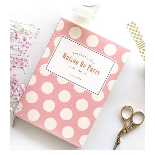 2021 New Undated DIY Weekly Planner Book 176P Creative Korean Fashion Agenda Gift 12.7*18cm