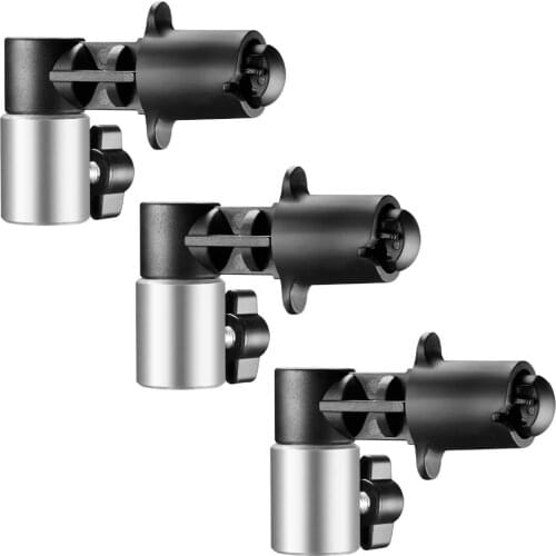 Neewer 3 Pieces Studio Photography Background Reflector Disc Holder Clips Sturdy Light Reflector Disc Holding Positioning Clamp