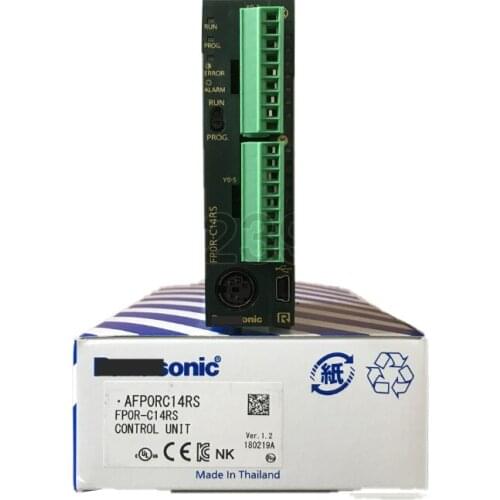 New AFP0RC14CRS PLC New Original 24 V DC 8 Input Points 6 Relay Output Points FP0R Control Unit