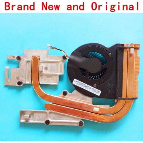 New notebook CPU fan with heatsink radiator copper tube module for LENOVO IdeaPad Y510P Y500 independent Replace Accessories
