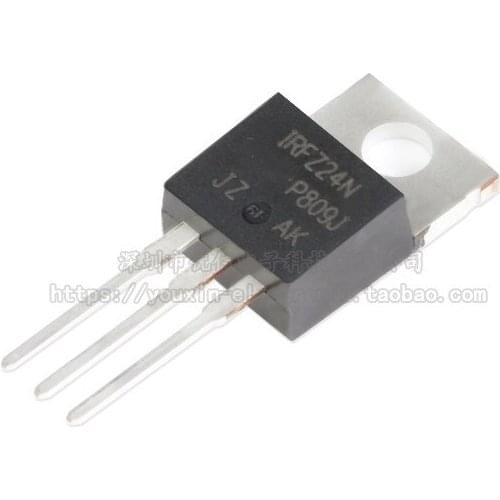 10pcs / 1 lot Original IRFZ24NPBF TO-220 N-channel 55V / 17A in-line MOSFET