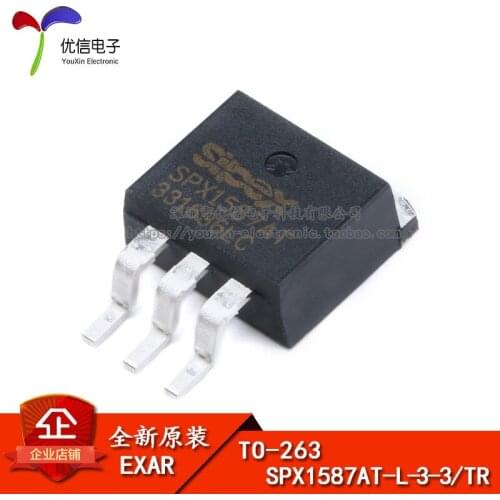 Genuine original patch SPX1587AT-L-3-3 / TR TO-263 low-dropout linear regulator (LDO)
