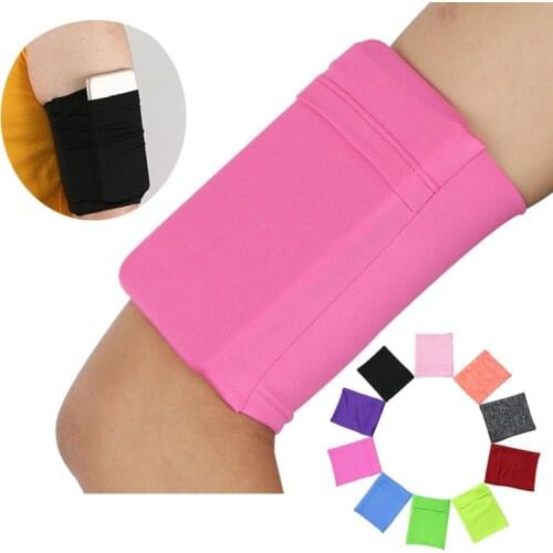 Armband Elastic Sports Running Gym Holder Phone Pouch Exercise Stretch Workout Fitness Practical Anti Slip for iphone 11 max 6.5