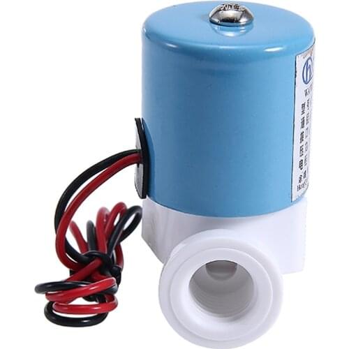 Practical G1/4" HQV1 Solenoid Valve Plastic Normally Closed 2 Way 12V DC 0-120PSI 0-0.8MPa Miniature Valves Mayitr 40*30*60mm