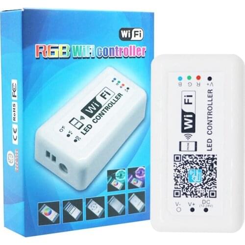 SZYOUMY DC12-24V MINI LED WIFI RGB Controller for phone Ipad IOS/Android Mobile Phone Wireless control for RGB LED Strip