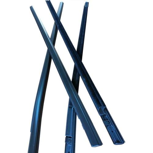 For Honda Civic 2016 2017 2018 2019 Outside Window Weatherstrip Seal Belt Weather Strip Moulding Trim Automobile Deco Accessory