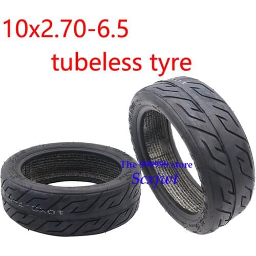 CHAO YANG 10 inch 10x2.70-6.5 tubeless tire Vacuum Tires fit for Balance car Electric Scooter Accessories 10*2.70-6.5