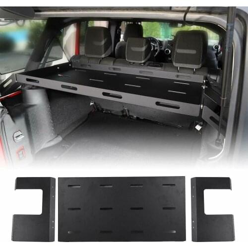 Interior Rear Cargo Basket Rack Luggage Storage Carrier for Jeep Wrangler JK JL
