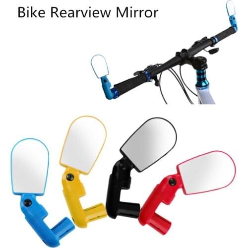1 Pc ABS Bicycle Rearview Mirror Multi-angle Outdoor Travel Durable Adjustable Bike Rearview Mirror For Bike Accessories